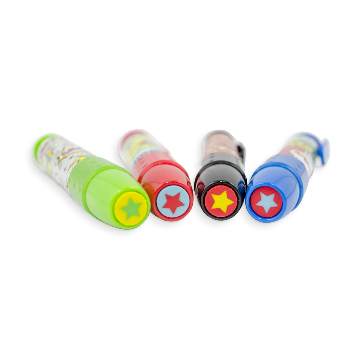 Click-It Erasers in Comic Attack by Ooly (4 colors)