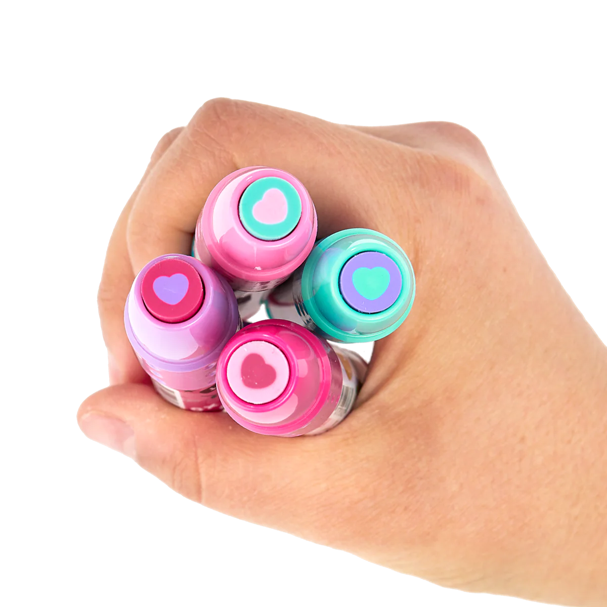 Click-It Erasers in Funtastic Friends by Ooly (4 colors)