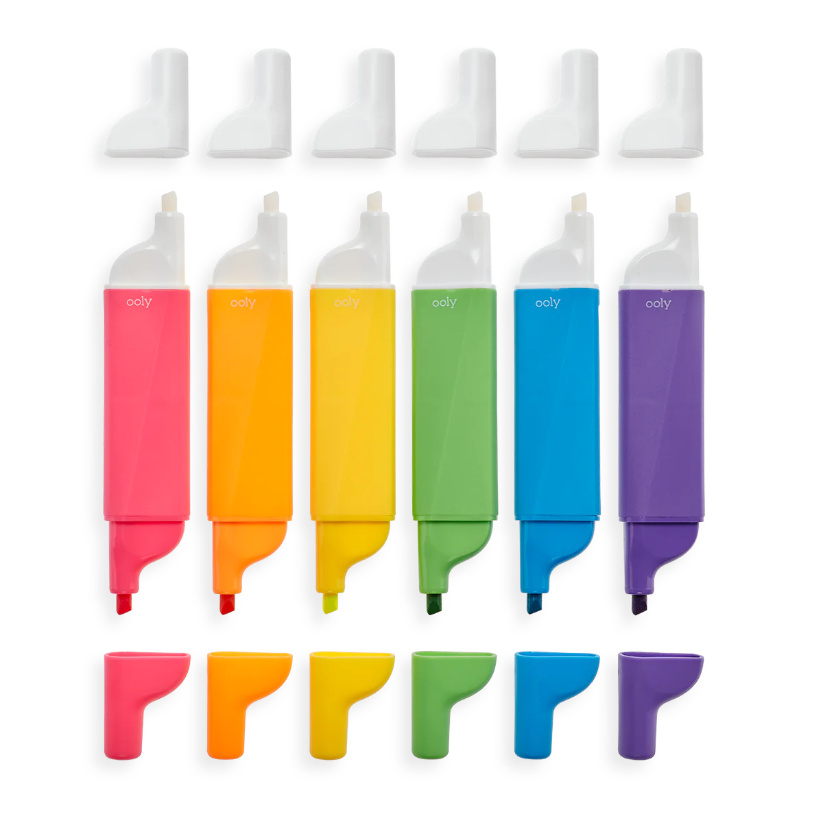 DO-OVERS Erasable Highlighters- Set of 6 by Ooly