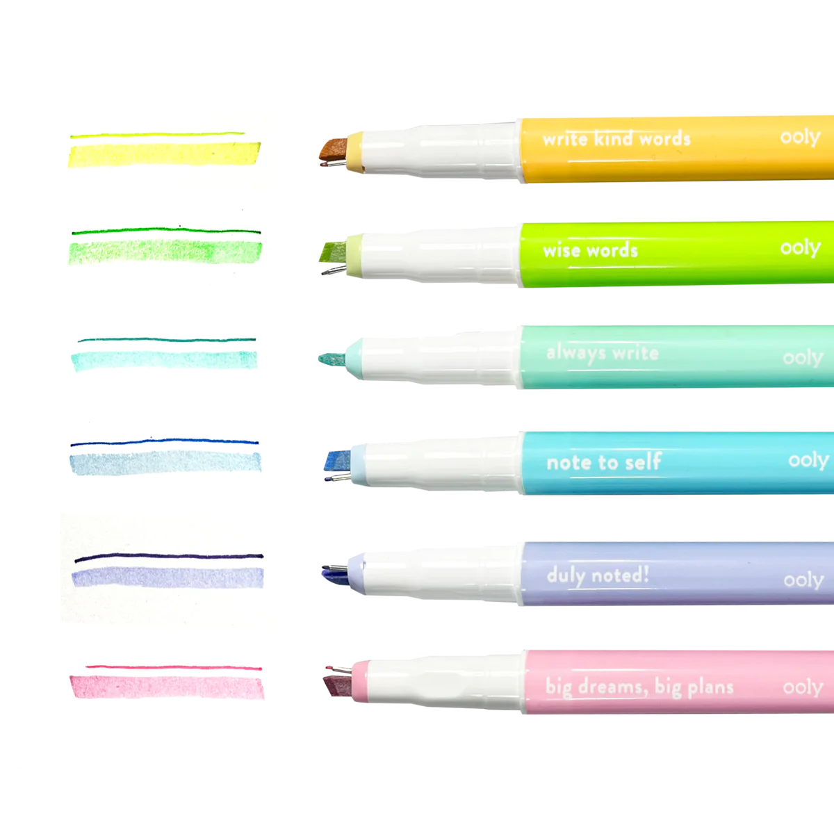 Noted! 2-in-1 Micro Fine Tip Pens & Highlighters by Ooly