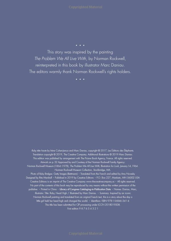 Ruby, Head High: Ruby Bridge's First Day of School