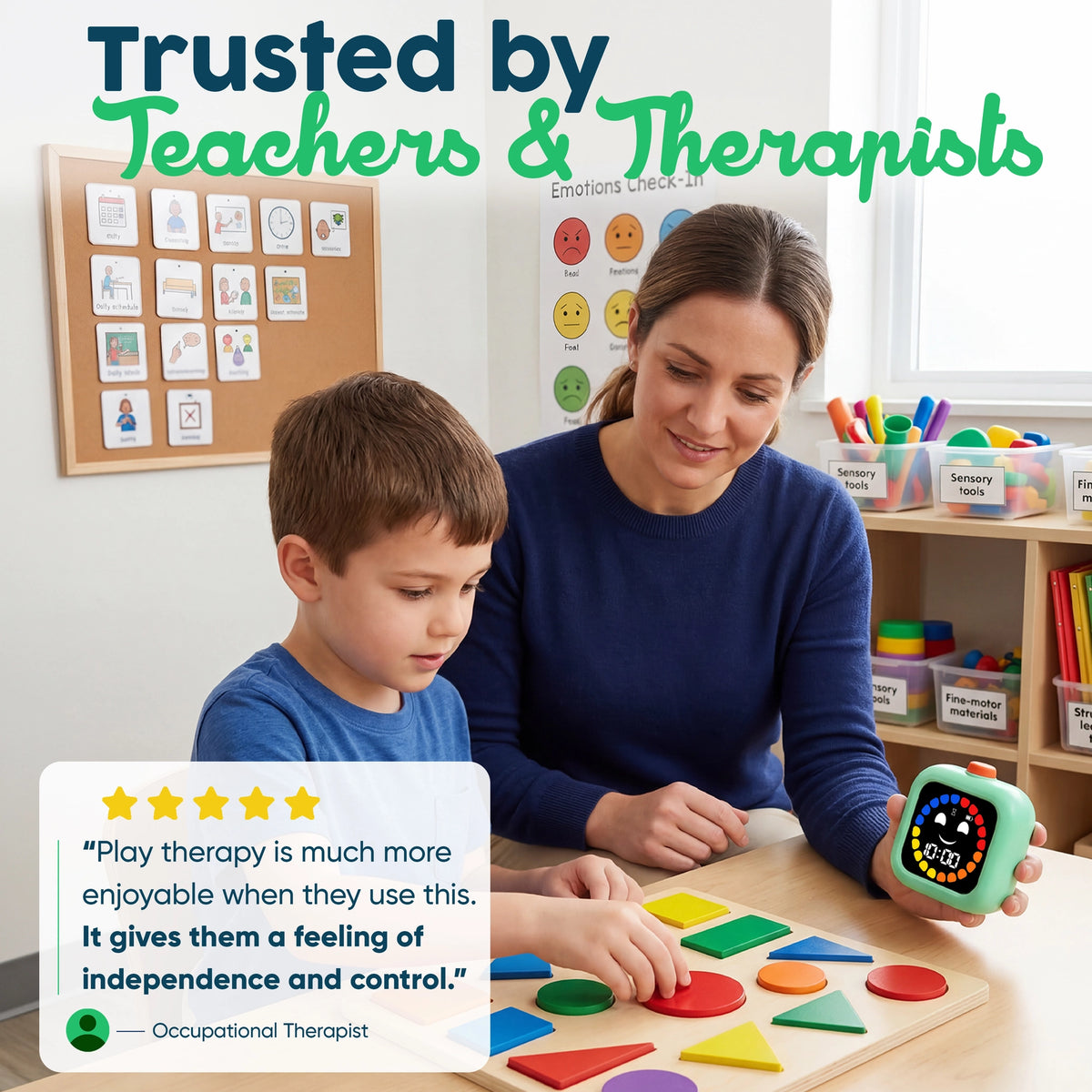 Timebuddy Digital Visual Timer For Kids- 2 color options