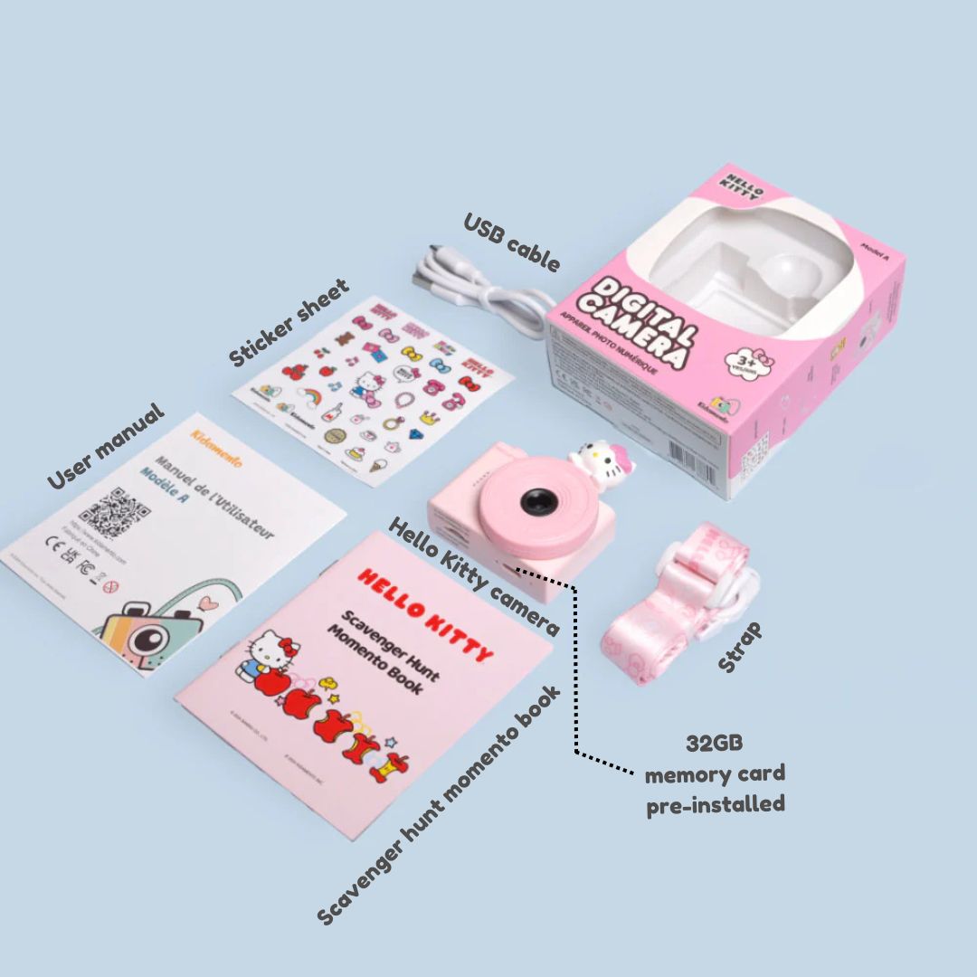 Kid's Mini Hello Kitty Digital Camera - Model A