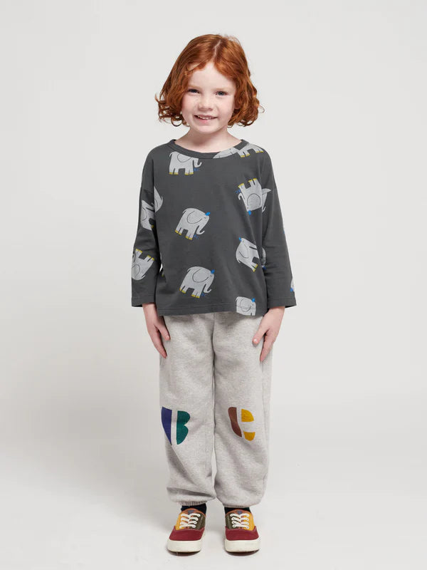 The Elephant All Over T-shirt in Dark Grey (1 left!)