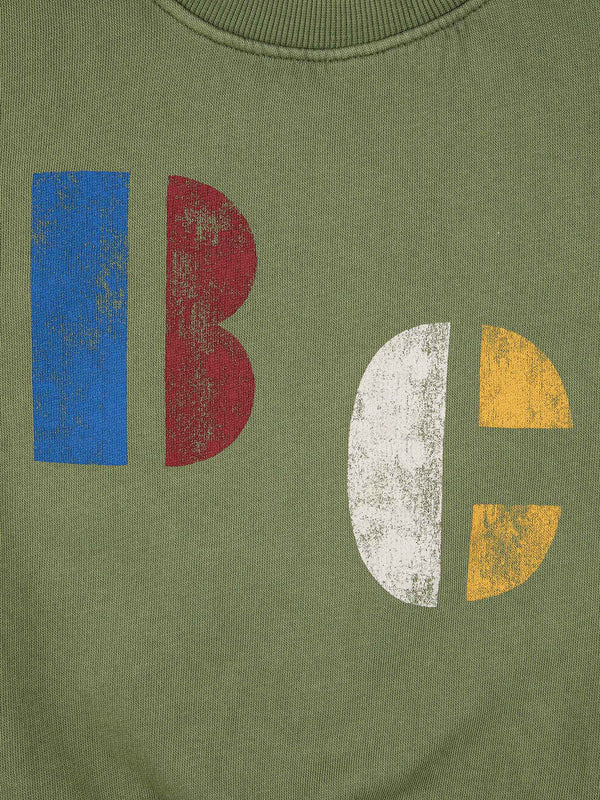 Multicolor B.C Sweatshirt in Khaki by Bobo Choses