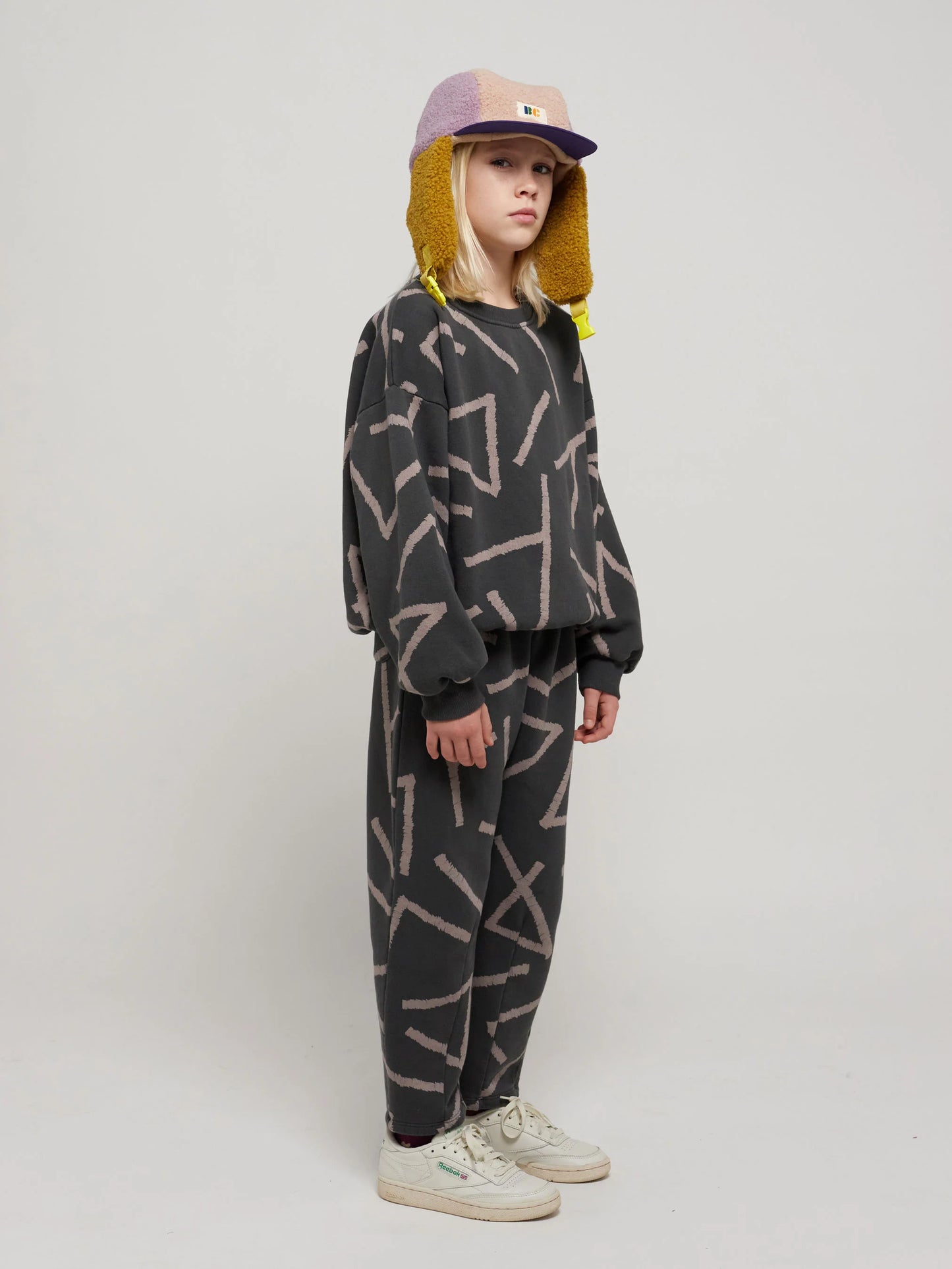 Lines All Over Jogging Pants by Bobo Choses