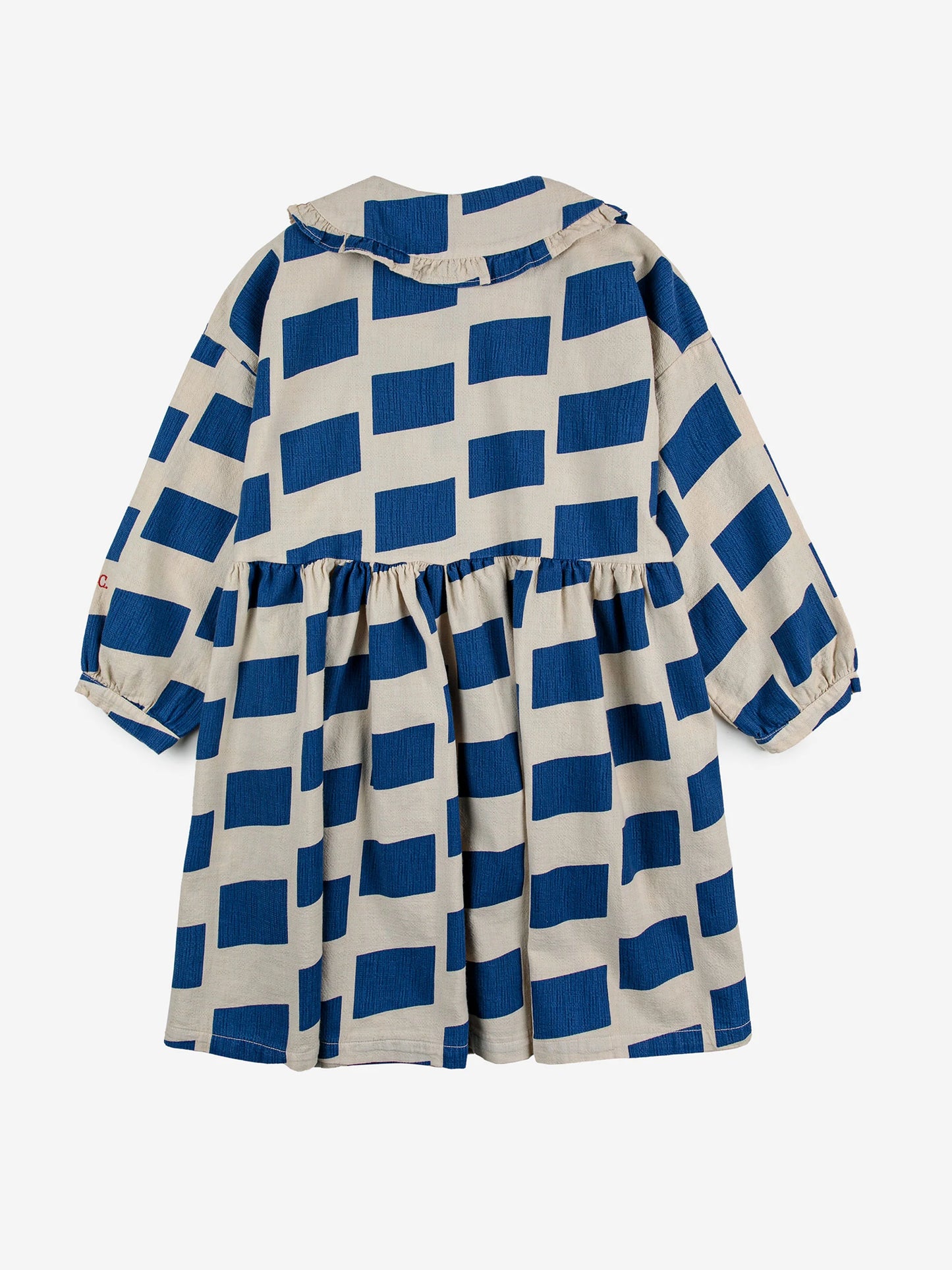 Checker All Over Woven Dress by Bobo Choses