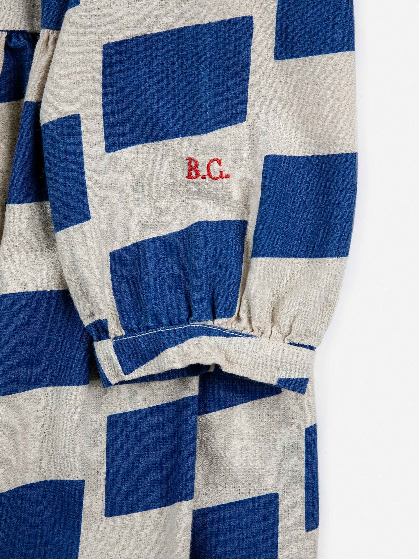 Checker All Over Woven Dress by Bobo Choses