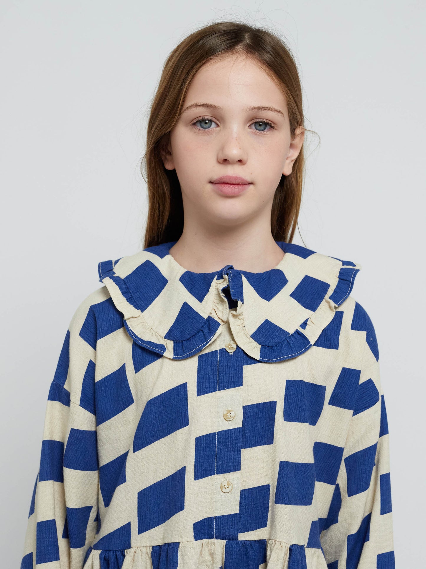 Checker All Over Woven Dress by Bobo Choses (1 left!)