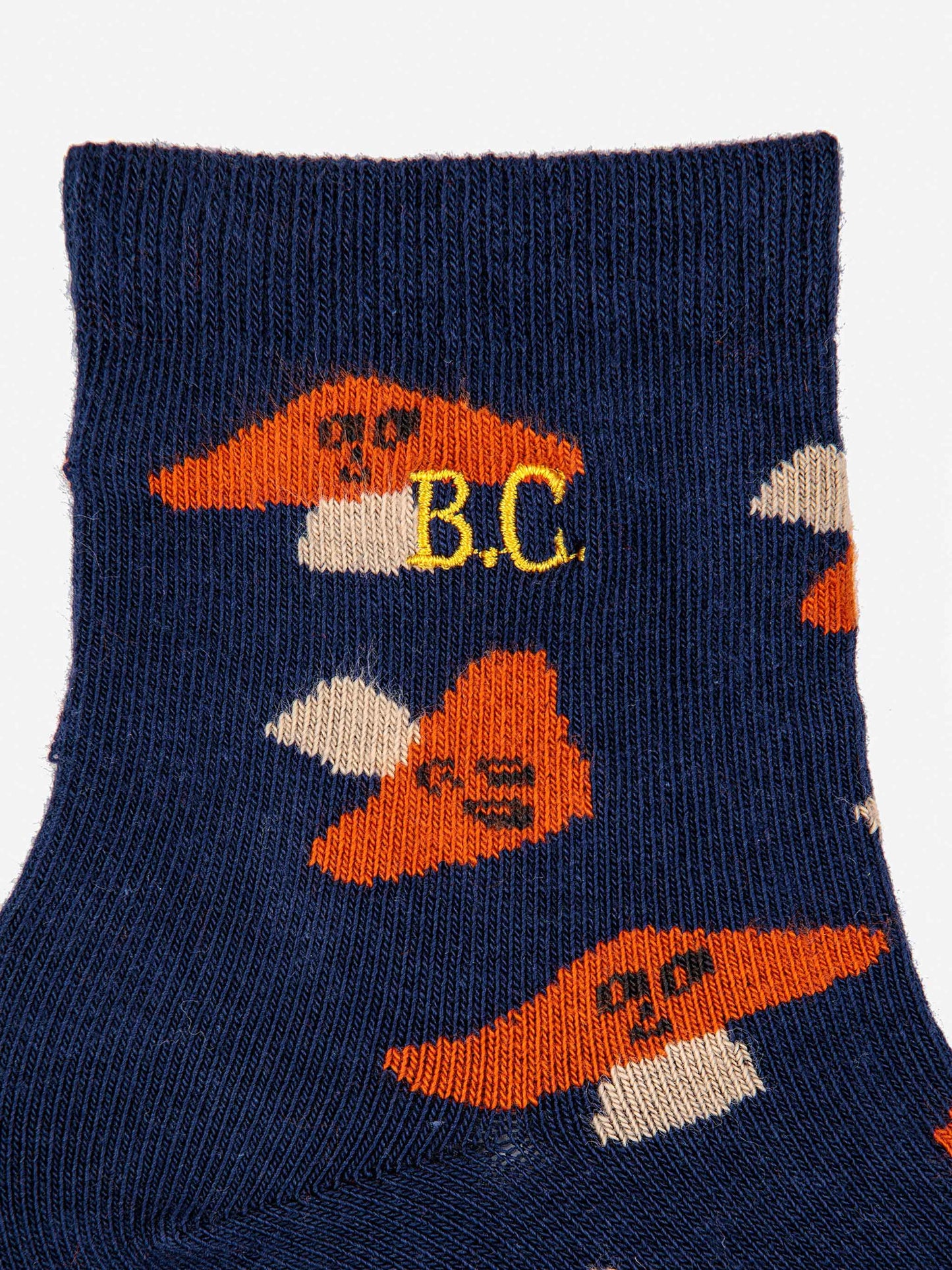 Mr. Mushroom Short Socks by Bobo Choses