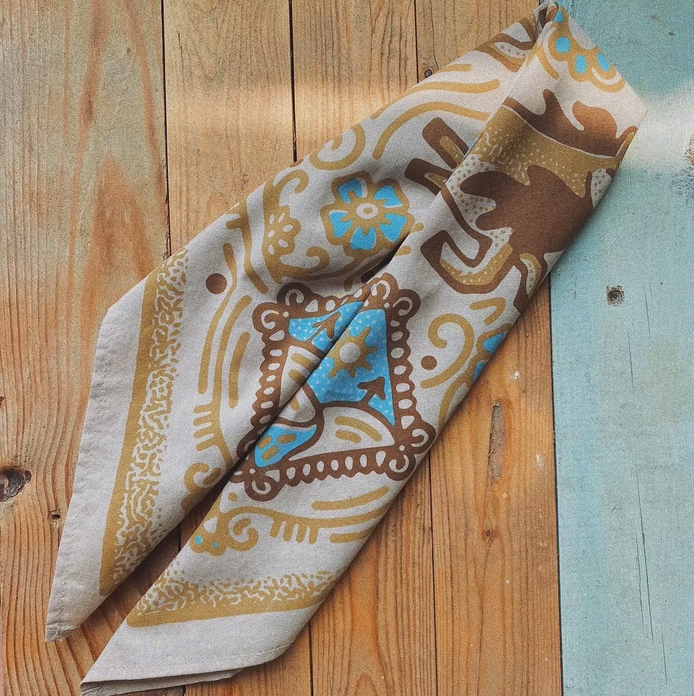 June 2023 Bandana by Zaine Vaun - Adult Size