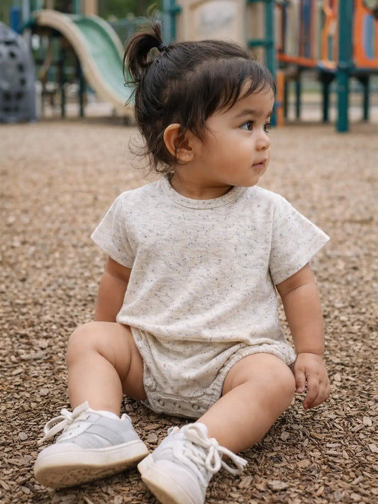 Dove Speckle T-shirt Bubble