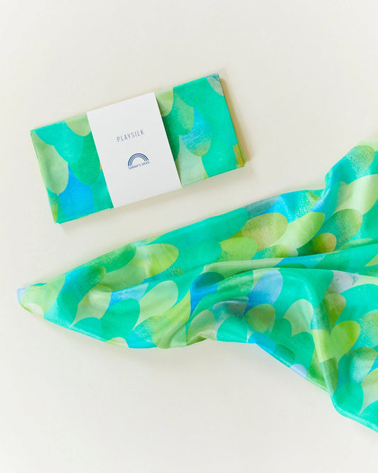 Sarah's Silks Green Dragon Playsilk (Limited Edition)