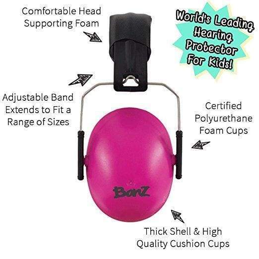 Banz Kids Earmuffs -Solids