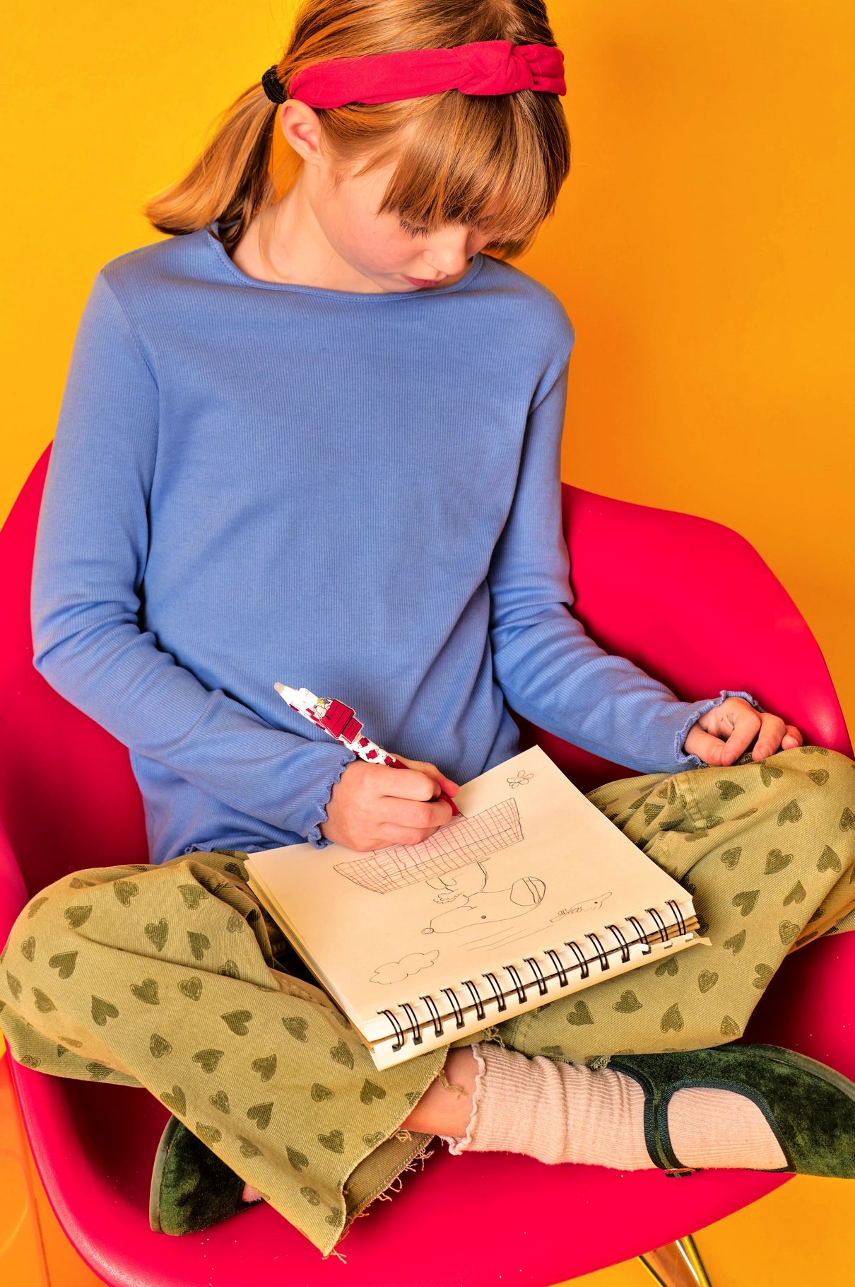 Ooly x Peanuts 3-color Erasable Gel Pen