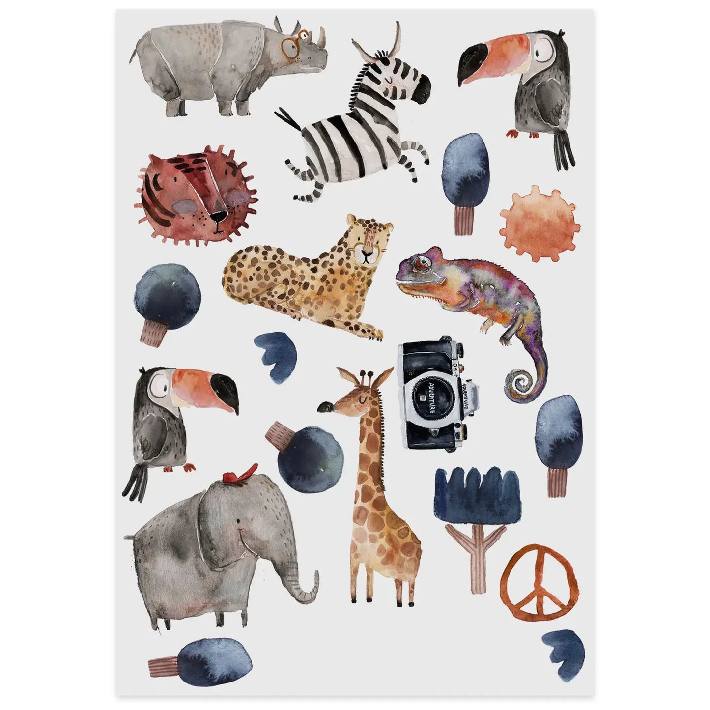 Wildlife Organic Tattoos by nuukk