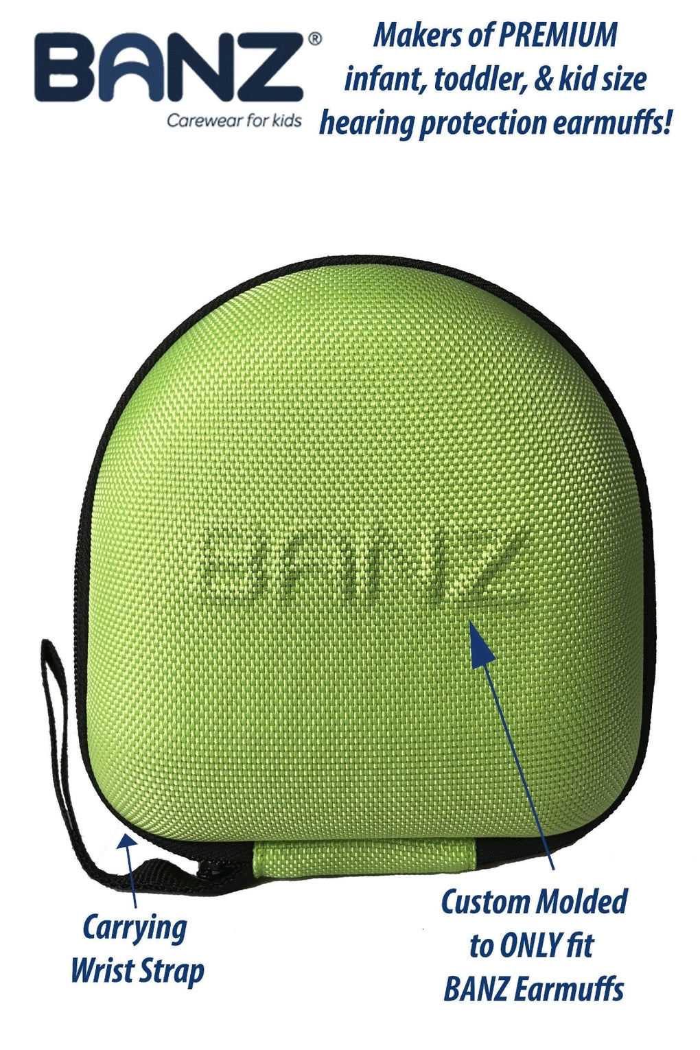 Banz Kids Earmuffs ZeeCase (3 colors)