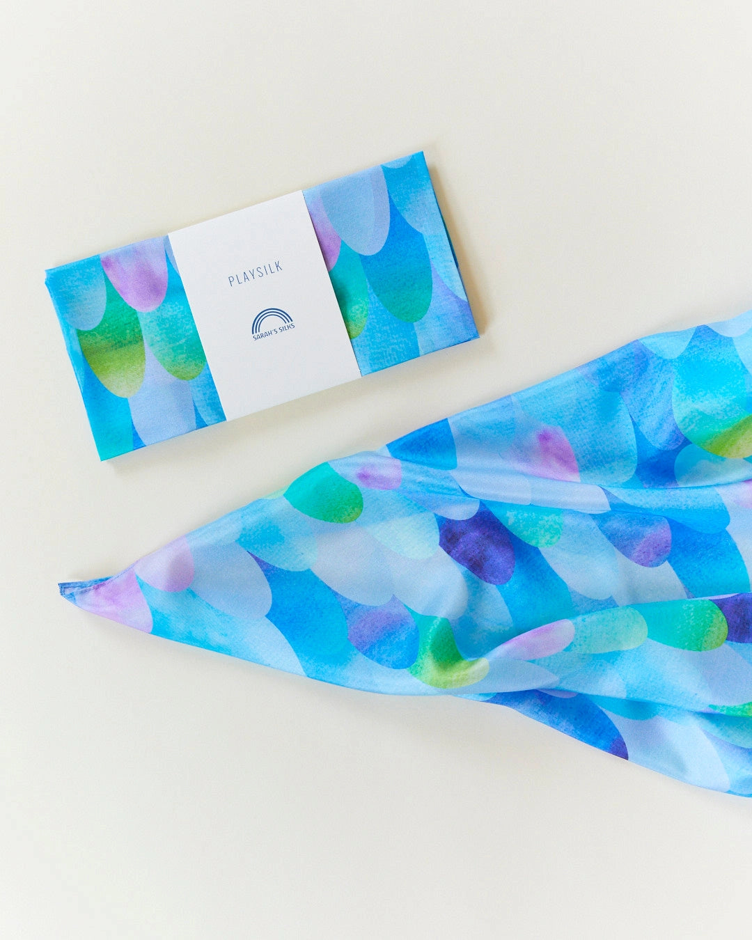 Sarah's Silks Blue Mermaid Playsilks (Limited Edition)