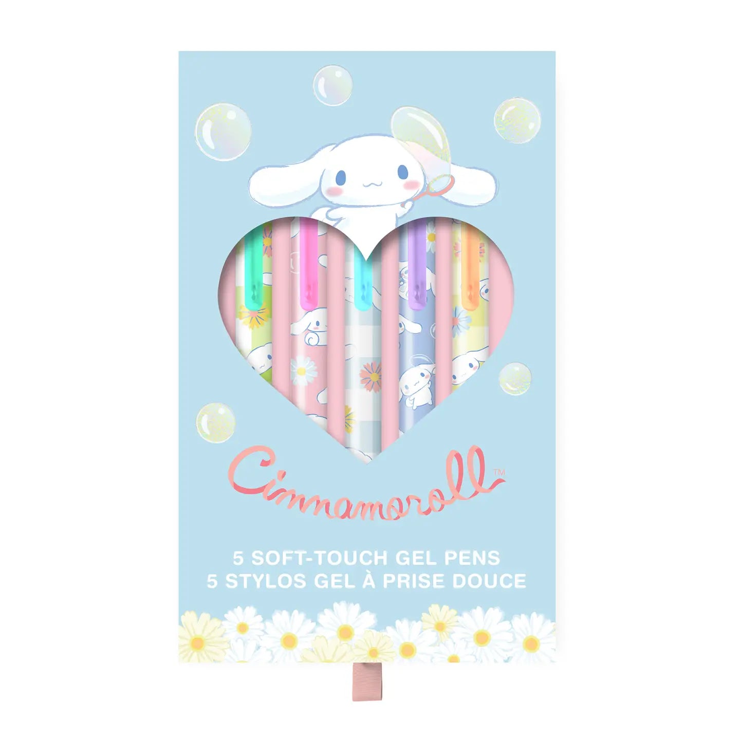 Sanrio Sweet Daisies Cinnamoroll™ Soft-Touch Gel Pen Set