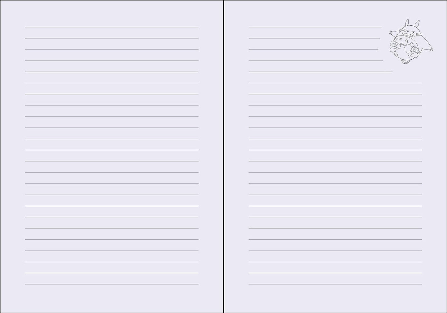 My Neighbor Totoro Journal