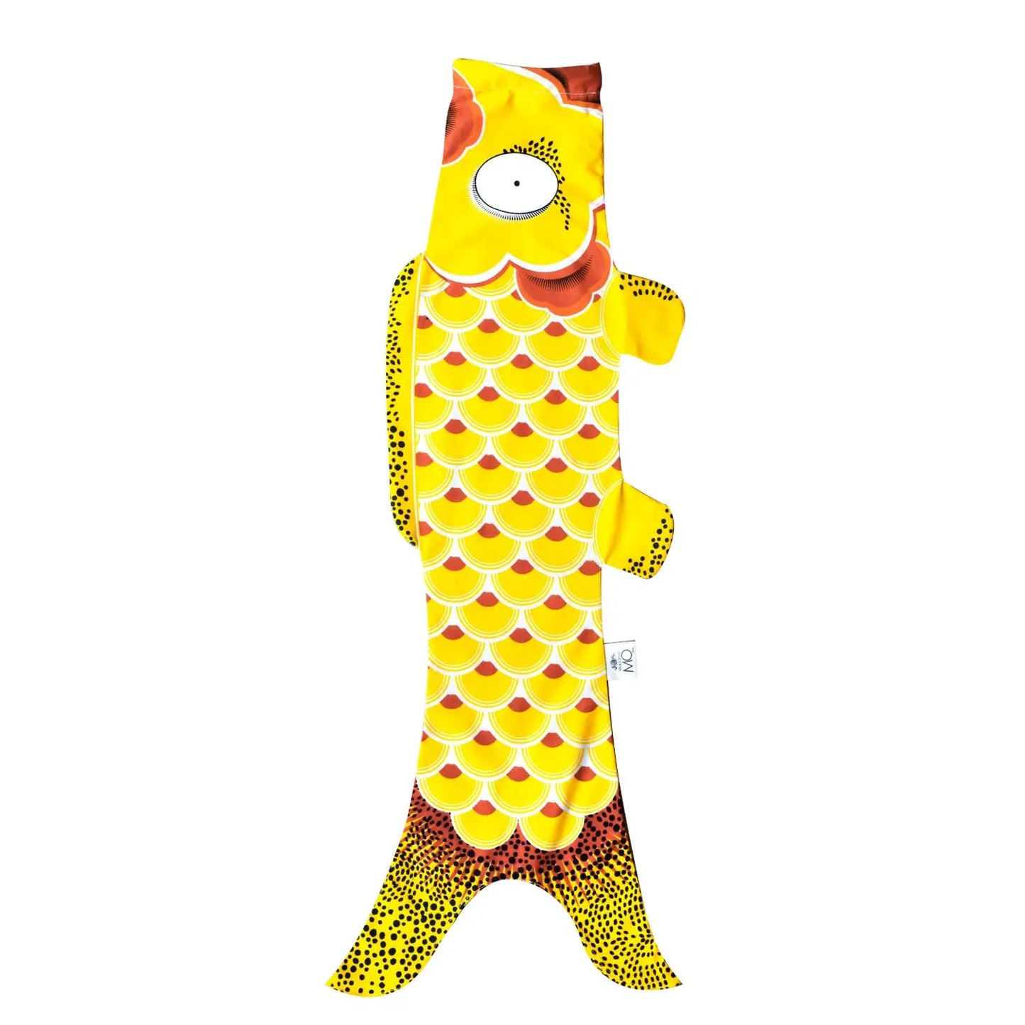 Deep Yellow Koinobori by Madame Mo
