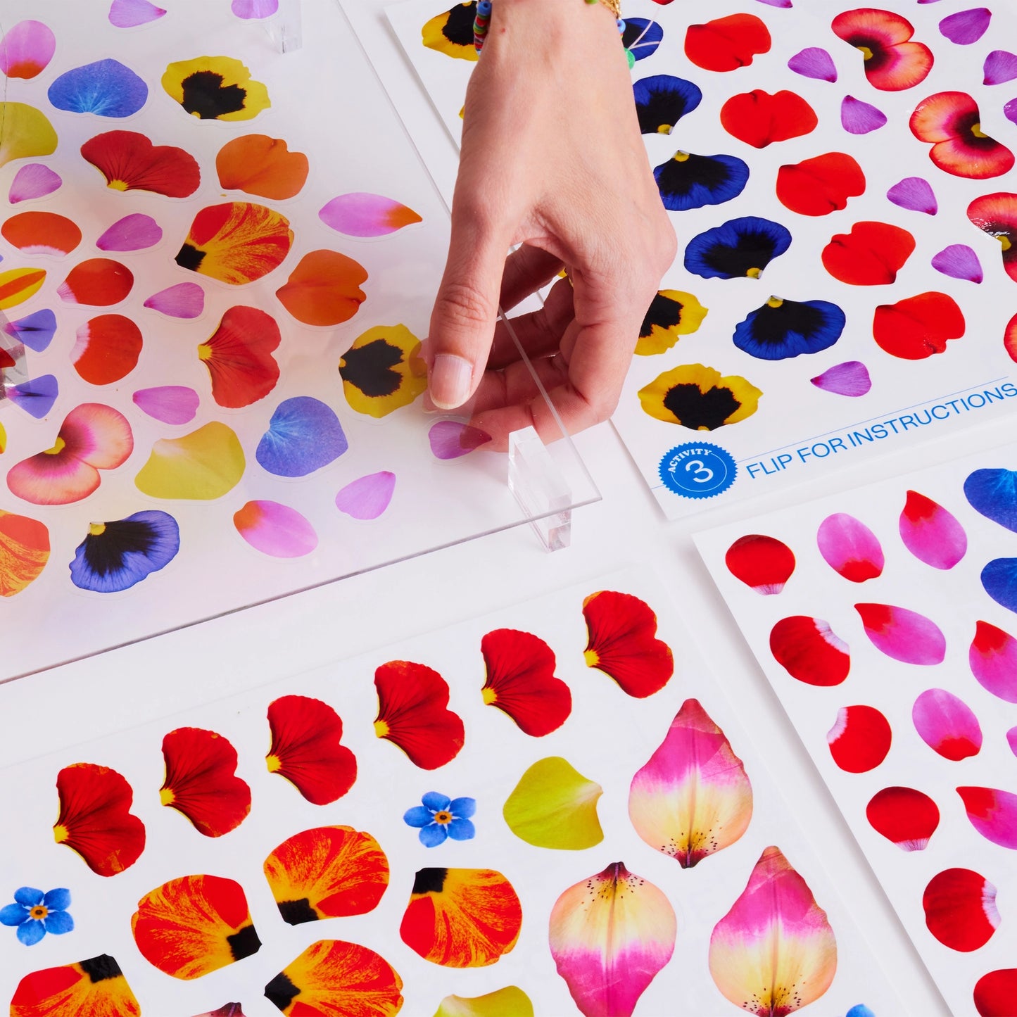 MAJO IDEAS Sticker-based Art Pack- FLORA, Vol. 6