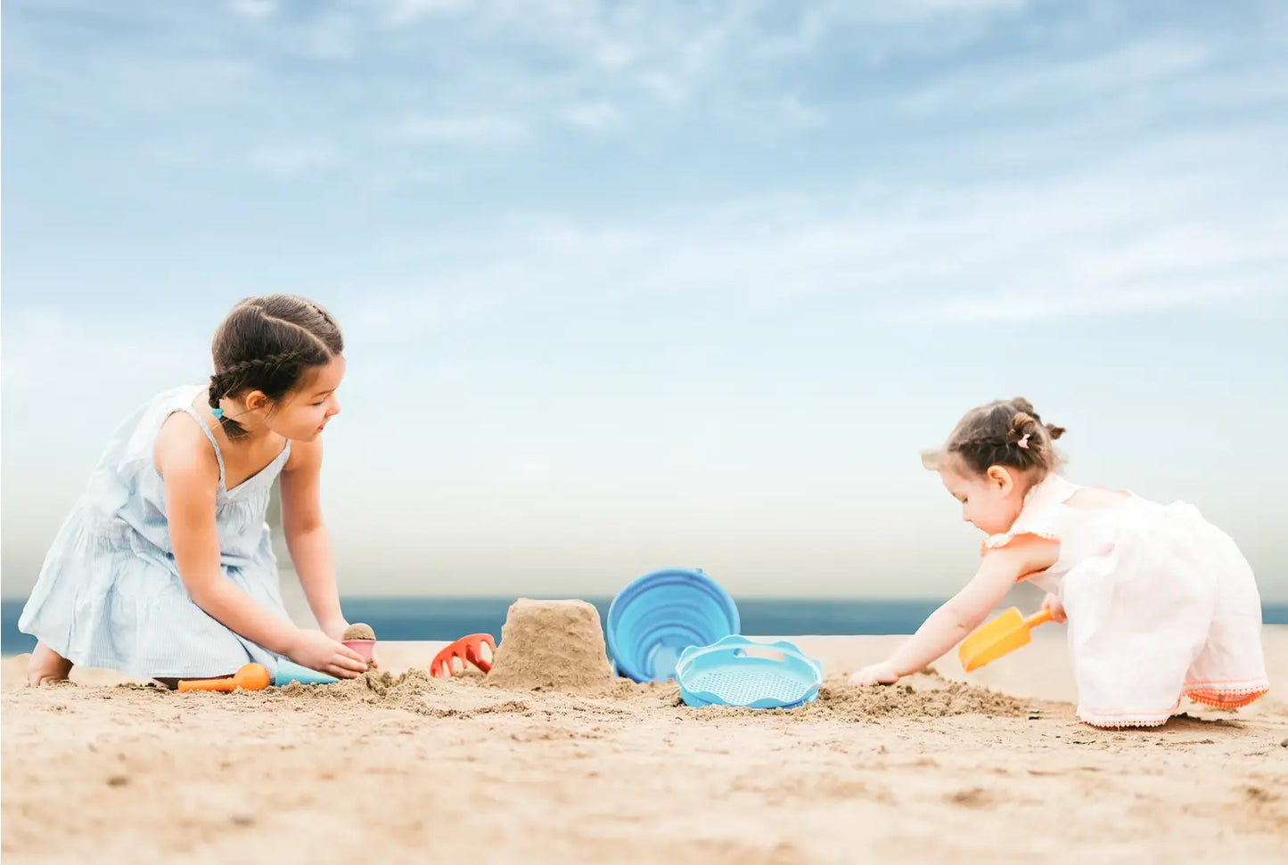 compacToys 7-in-1 Sand Toys Set -Green