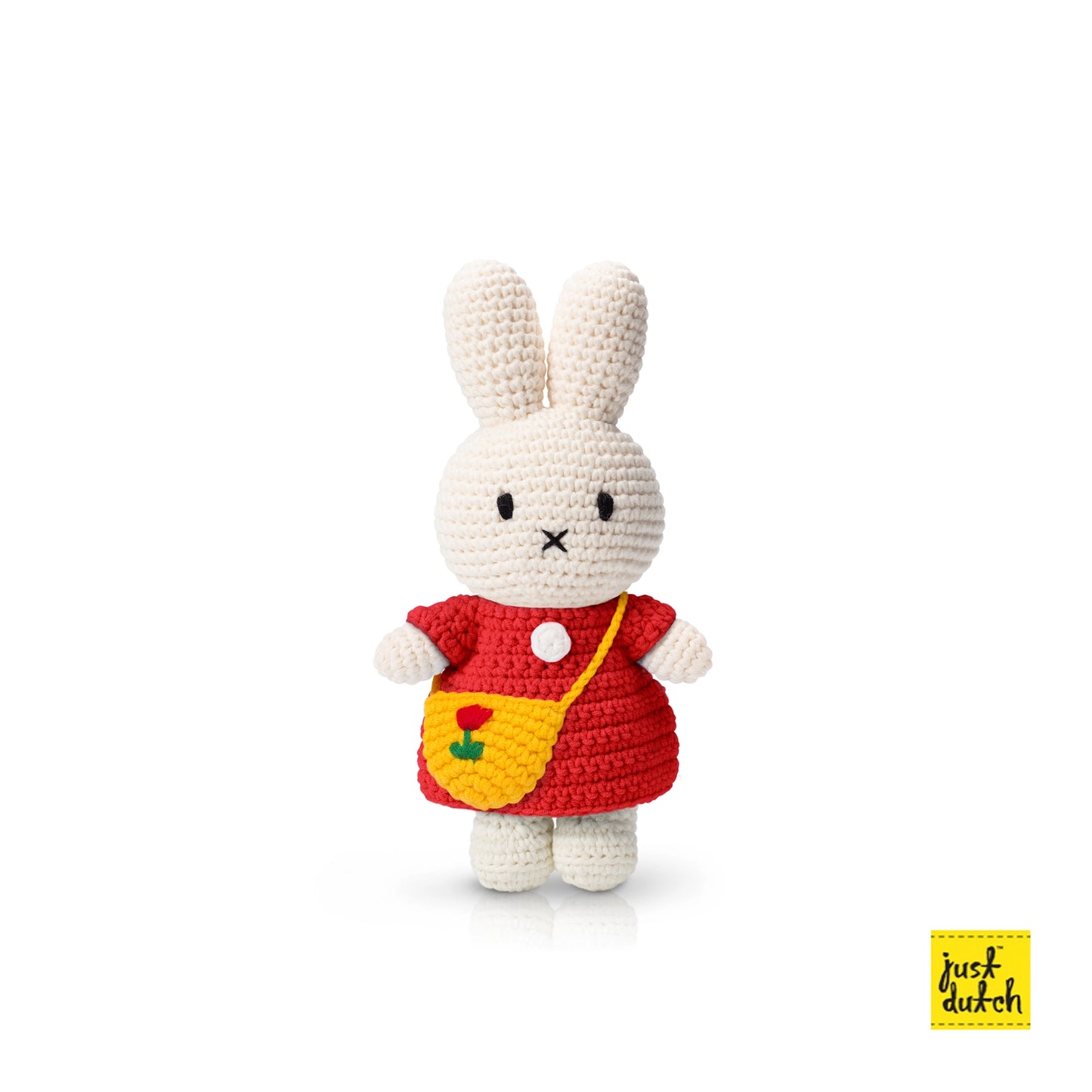 Miffy in Red Dress and Tulip Bag