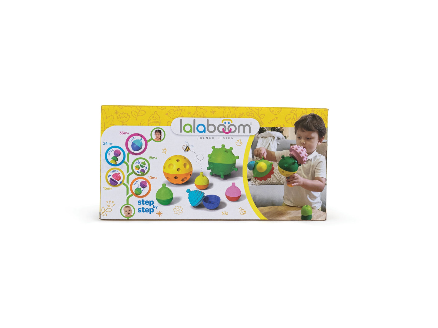 LALABOOM 2 Sensory Balls -12pc