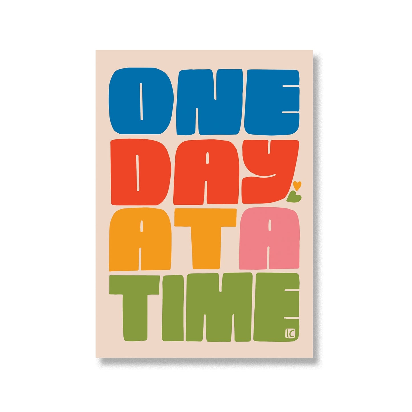 One Day At A Time Sticker
