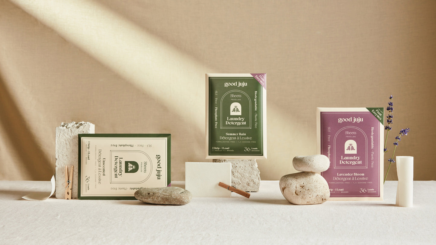 Good Juju Laundry Detergent Sheets - Unscented