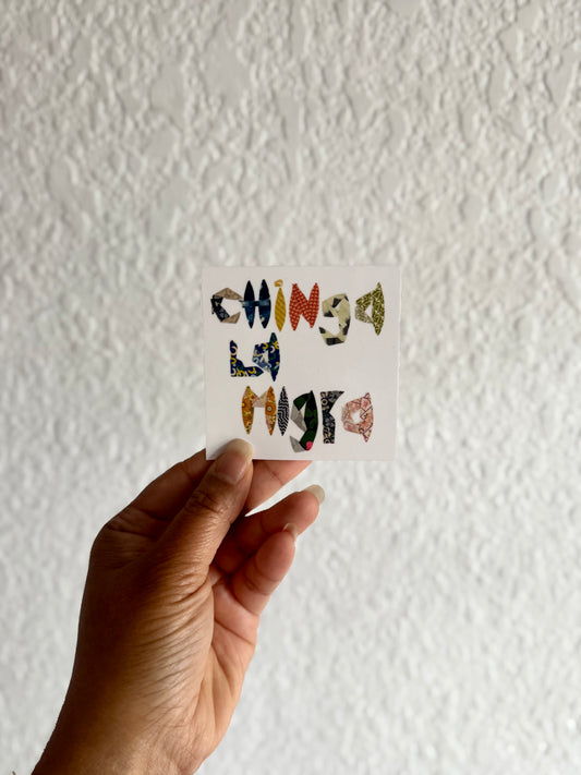 Chinga La Migra Sticker by Pato Goods