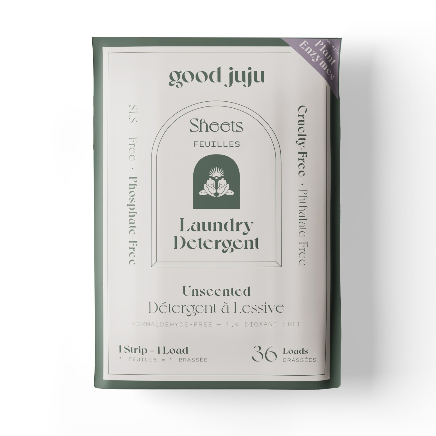 Good Juju Laundry Detergent Sheets - Unscented