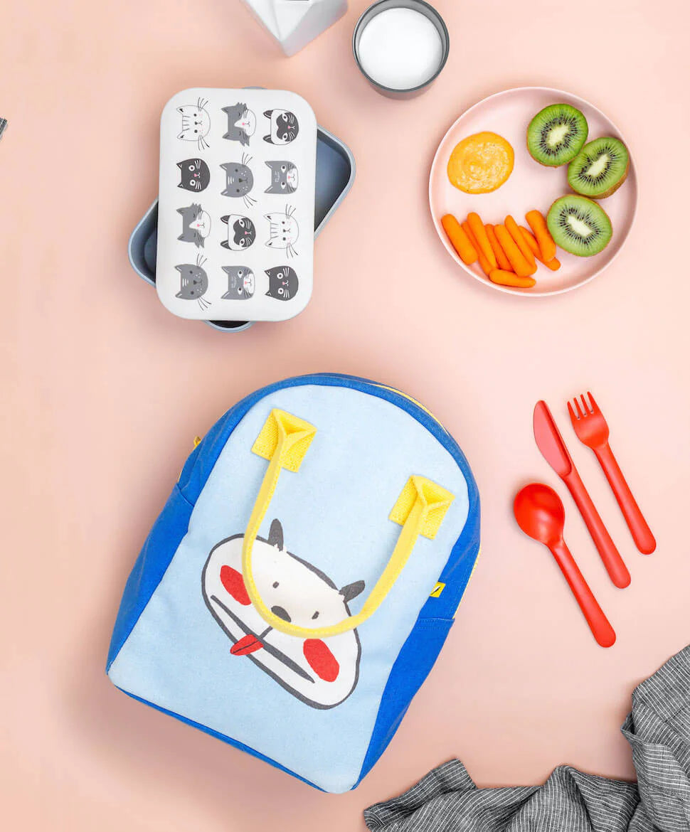 Zipper Lunch Bag in "Dog" by Fluf