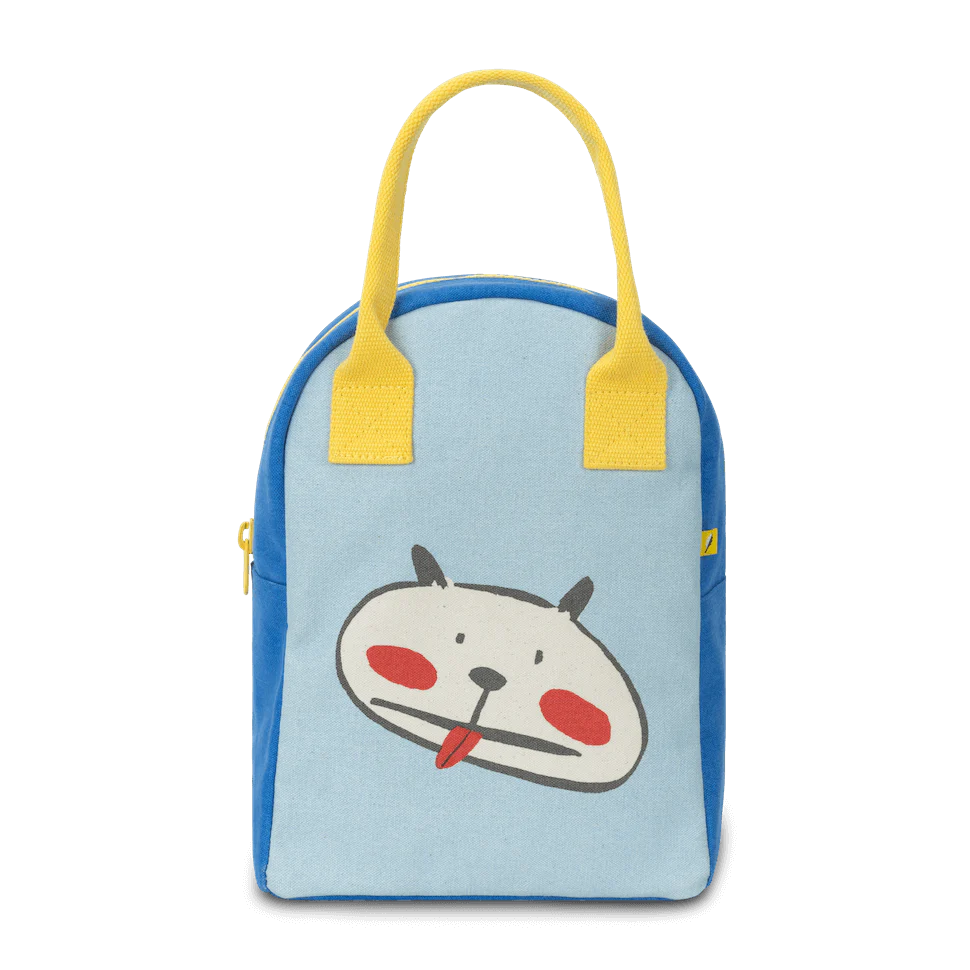 Zipper Lunch Bag in "Dog" by Fluf