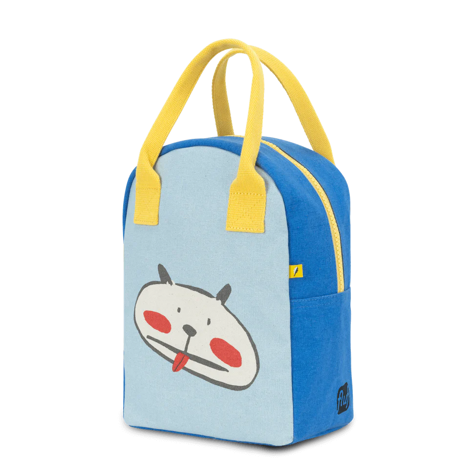 Zipper Lunch Bag in "Dog" by Fluf