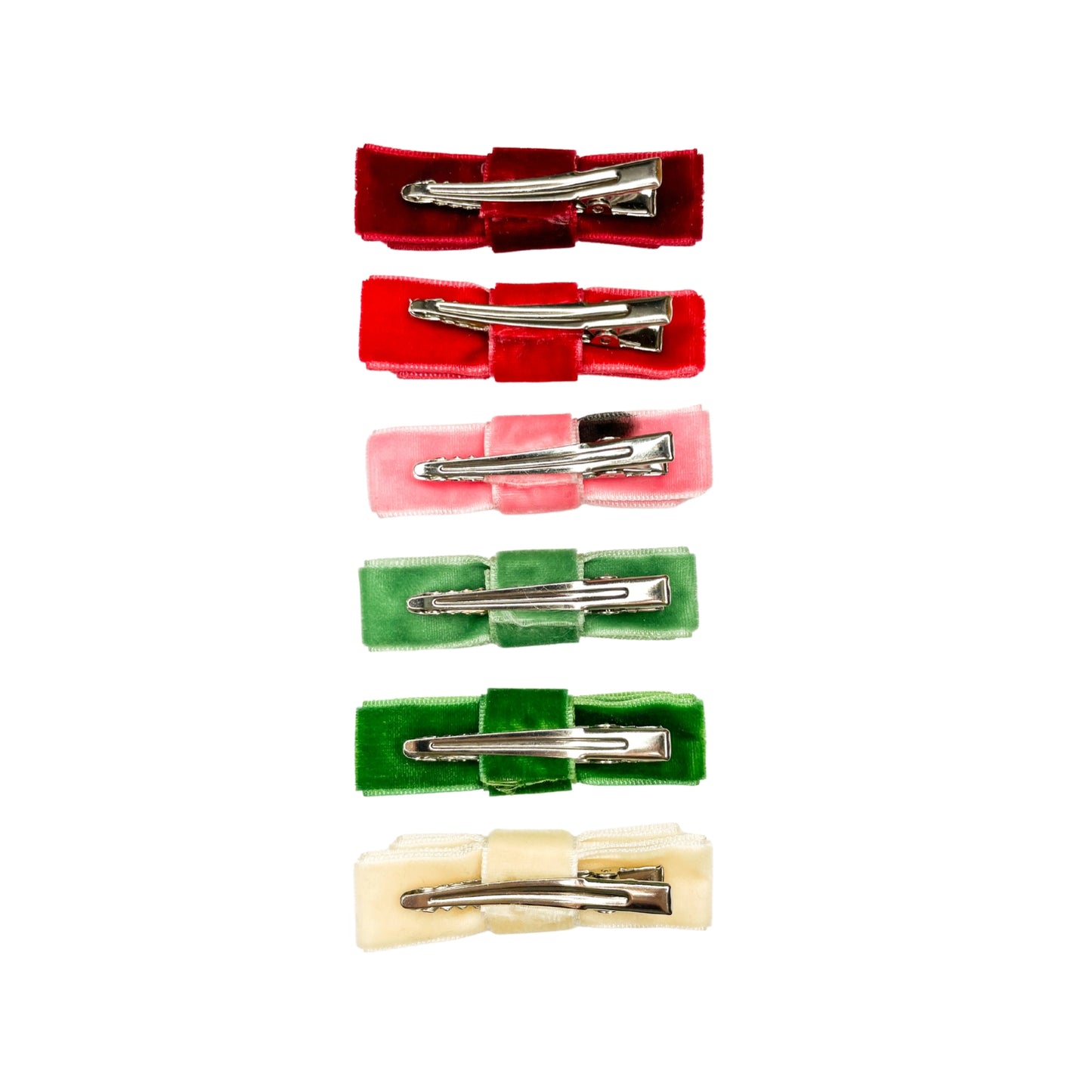 Vintage Velvet Mini Bow Hair Clip by Eugenia Kids