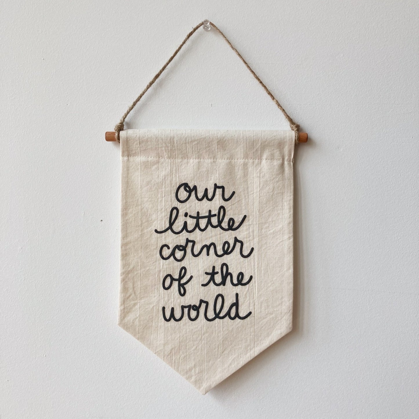 Our Little Corner Small Banner by Holiday Co.