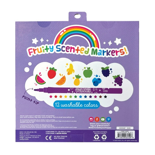 Yummy Yummy: Fruit Scented Markers