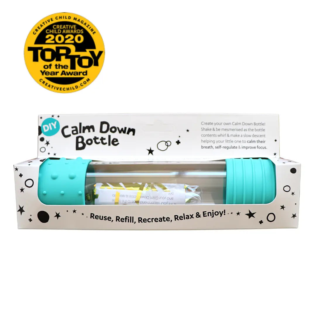 Calm Down Sensory Bottle (assorted colors)