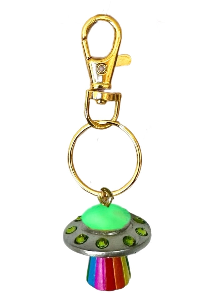 UFO Key/Bag Charm