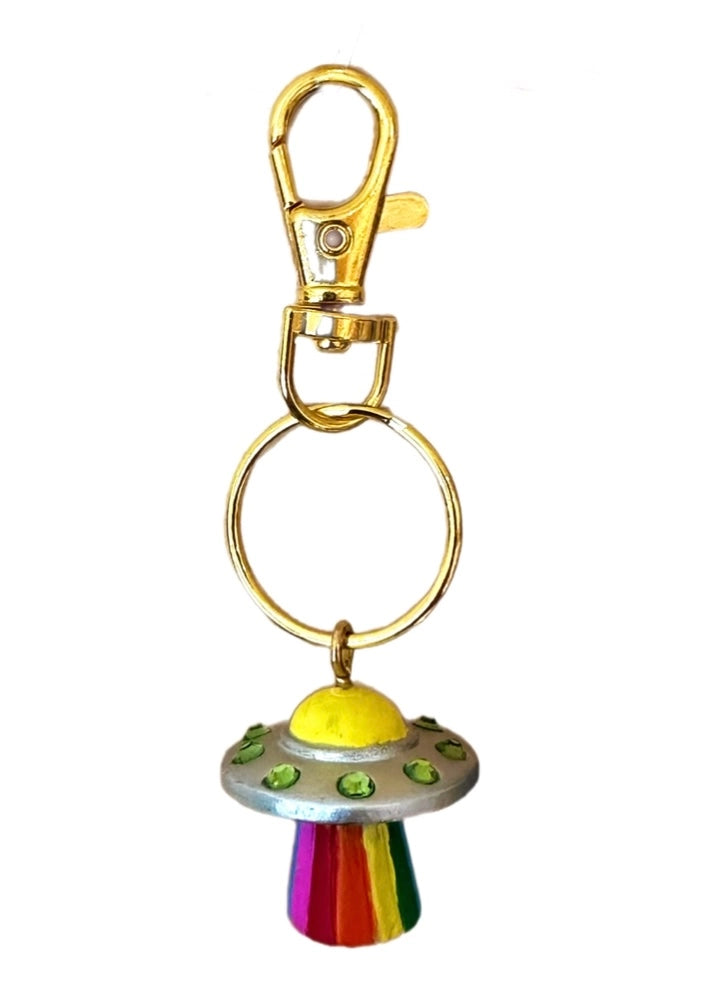 UFO Key/Bag Charm
