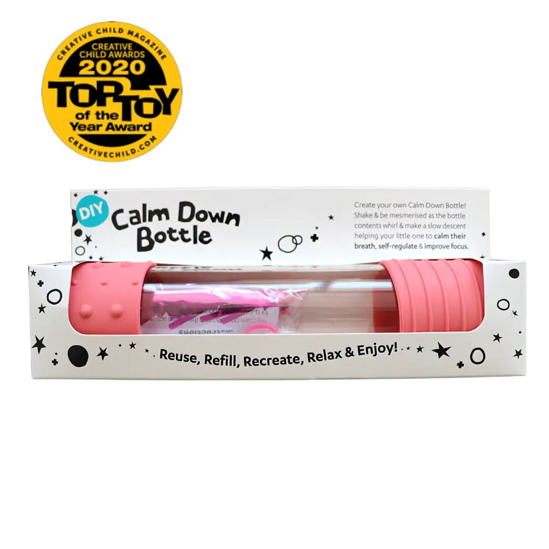 Calm Down Sensory Bottle (assorted colors)