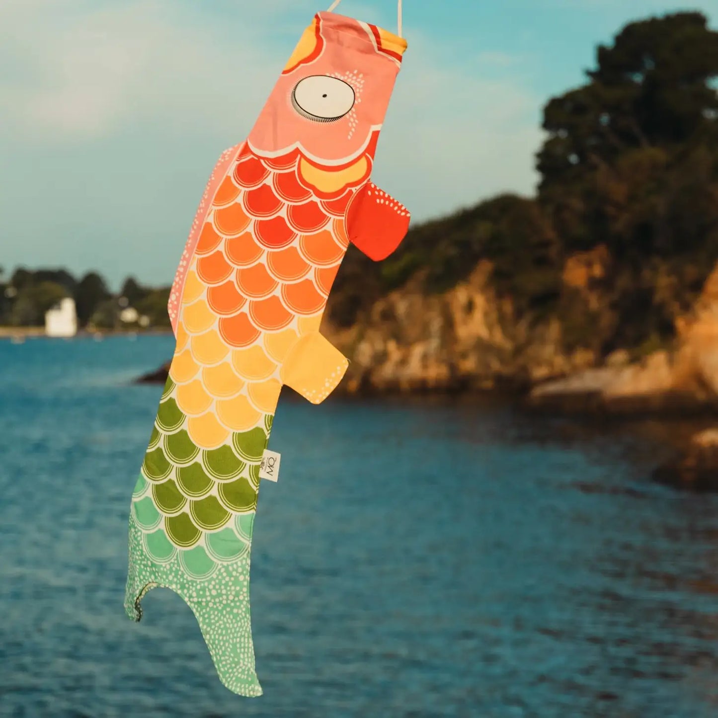 Rainbow Koinobori by Madame Mo