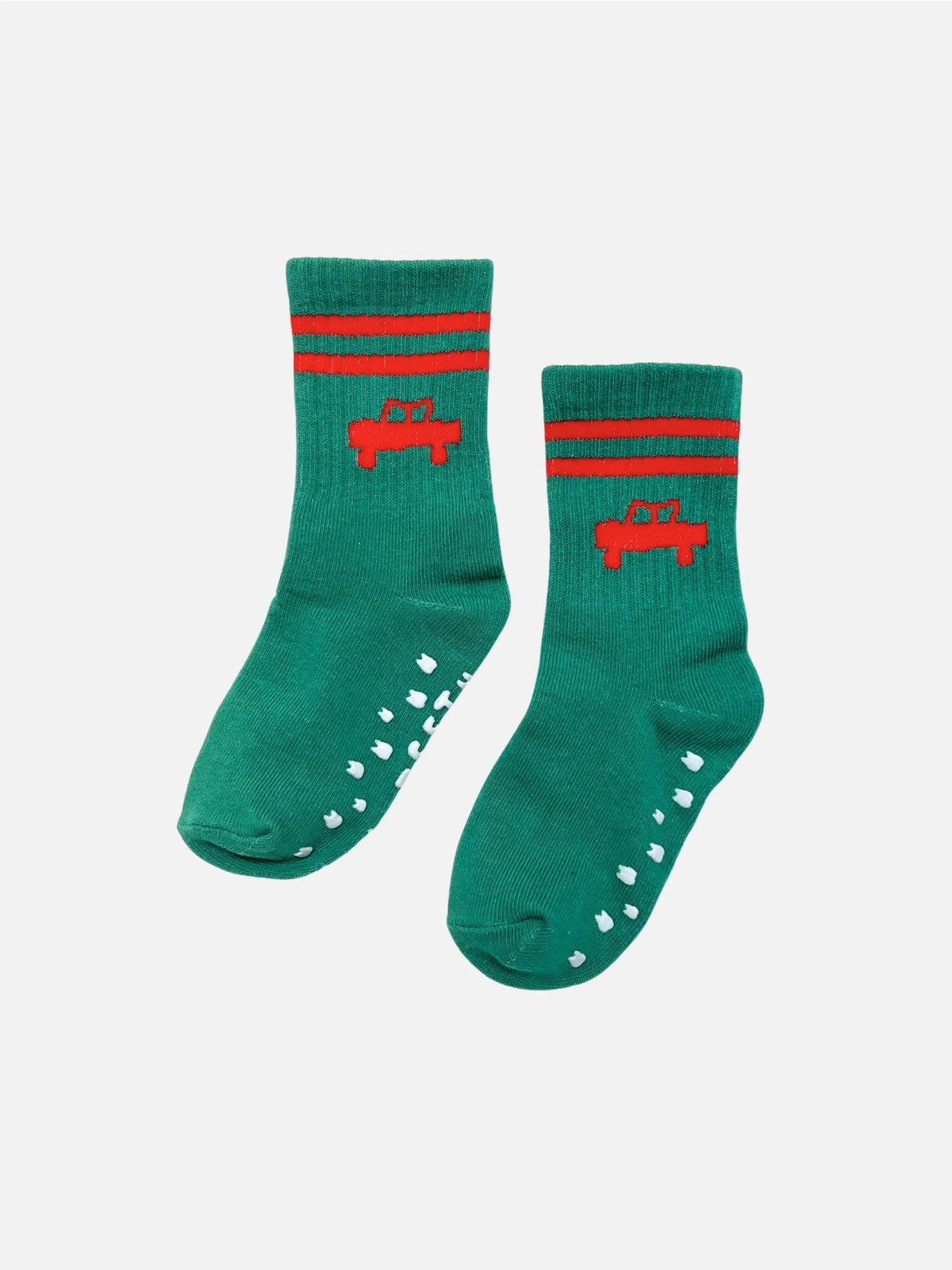 Ribbed Grip Socks in Car