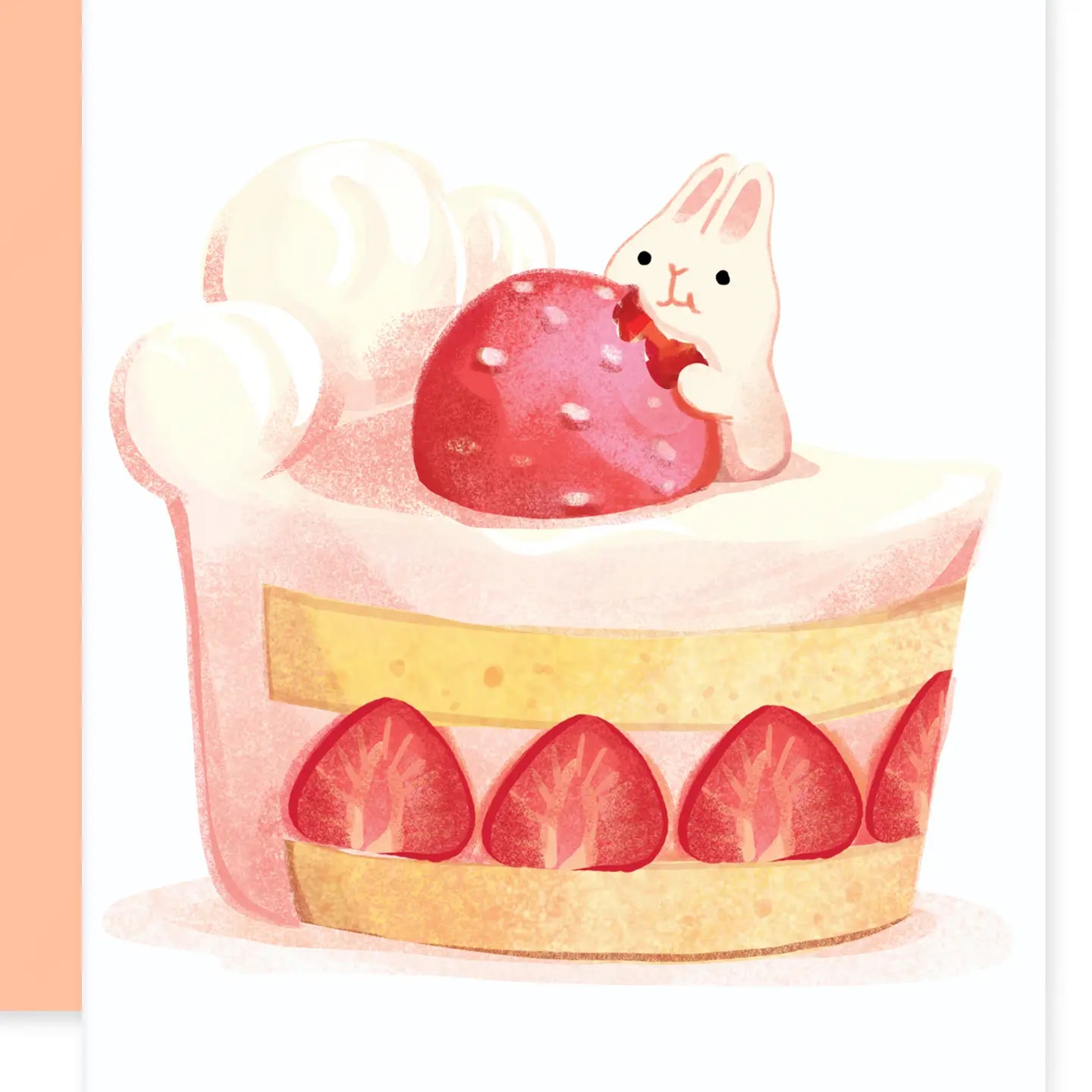 Strawberry Cake Card