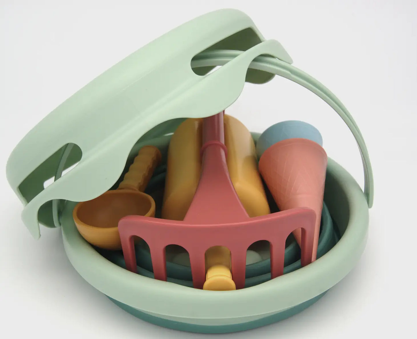 compacToys 7-in-1 Sand Toys Set -Green