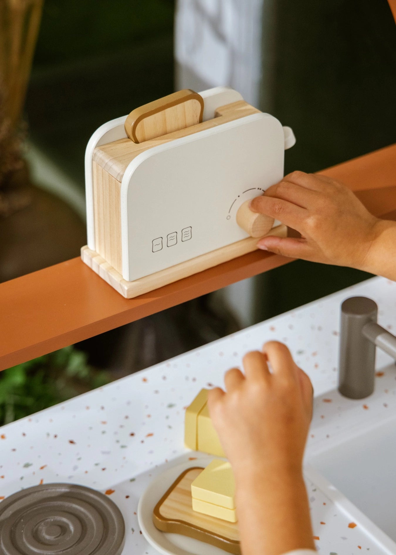 Wooden Toaster by Coco Village