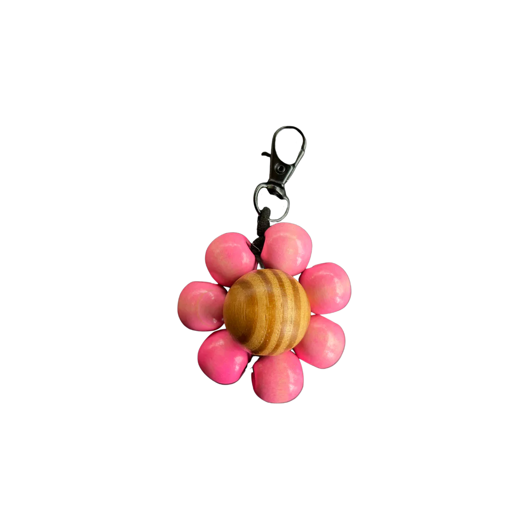 Beaded Flower Keychain by Karryokah- 7 options