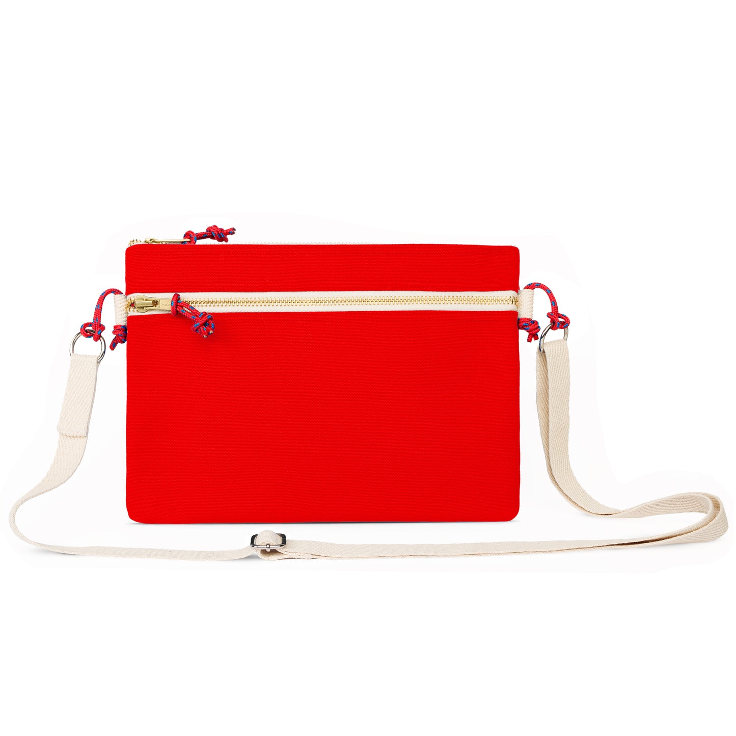 Side Pouch in Red by YKRA